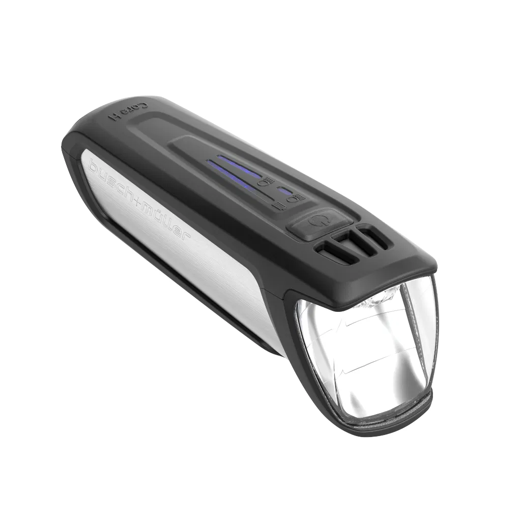 Busch + Müller IXON CORE 2 100 Lux Highbeam accu-koplamp met grootlicht