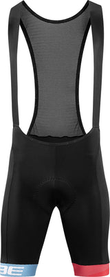 CUBE TEAMLINE korte broek met bretels black´n´blue´n´red