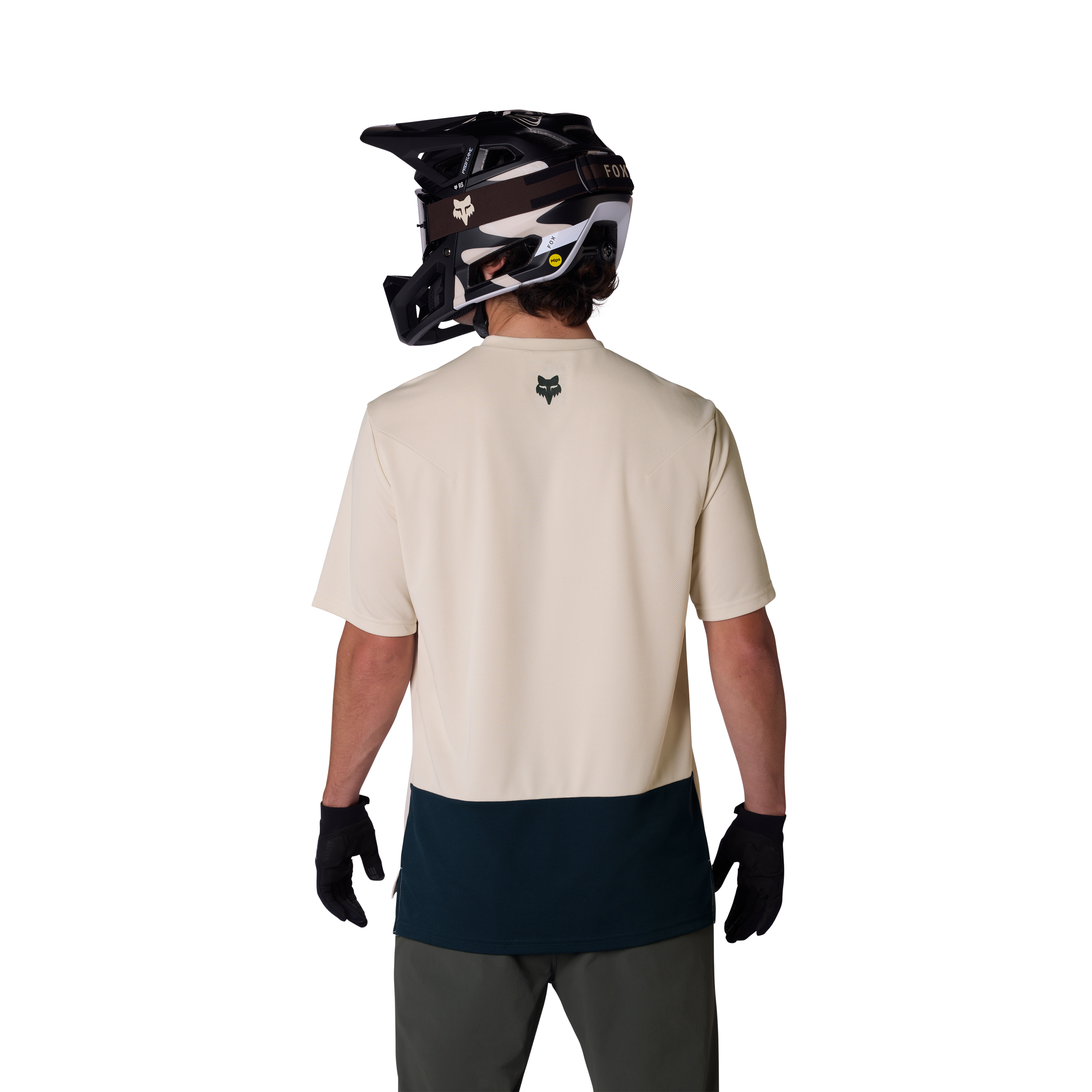 Fox Ranger SS Jersey Wordmark Krijt