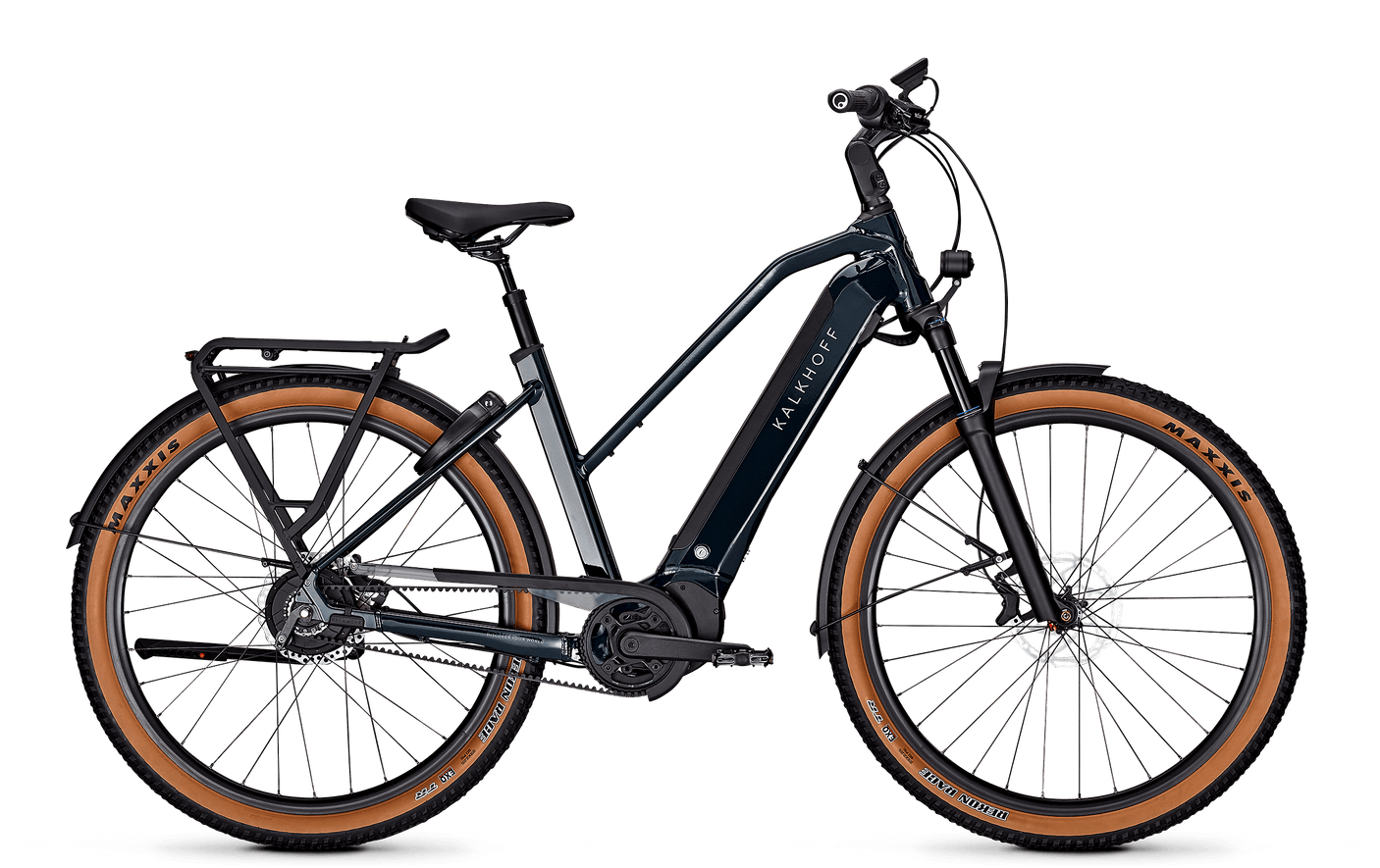 Kalkhoff Entice 5 Excite+ Trapez darksprings glanzend