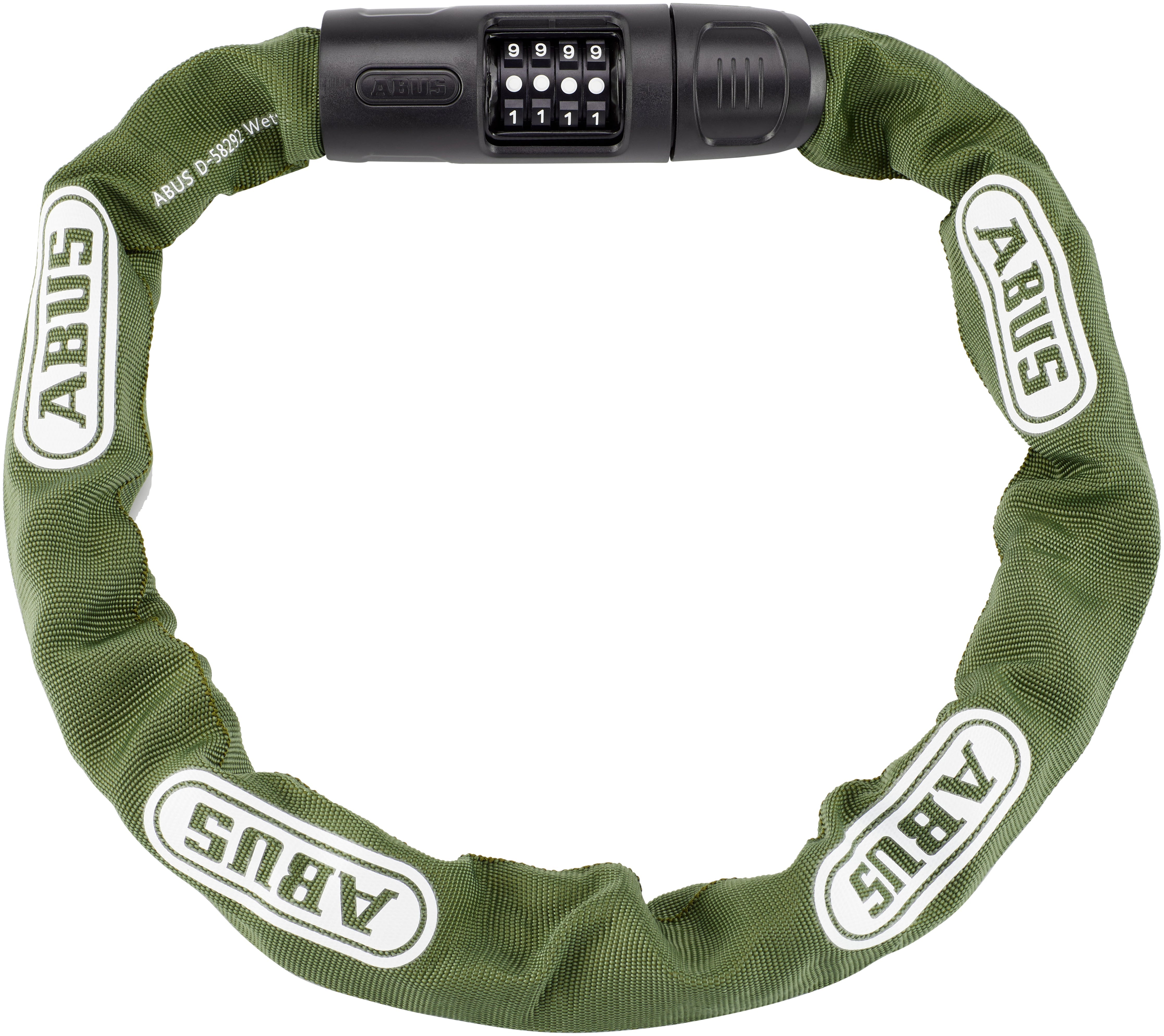 ABUS 8808C/85 Kettingslot jade groen