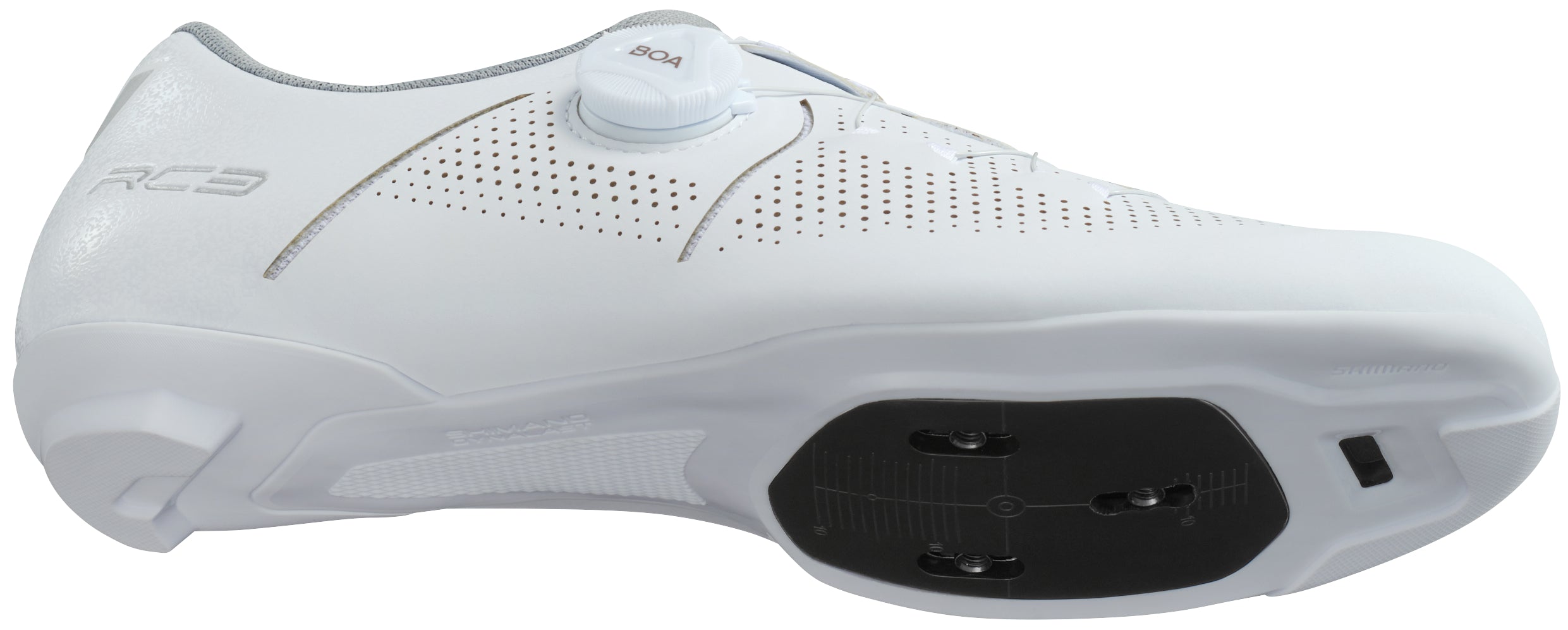 Shimano RC302 racefiets-schoenen breed wit