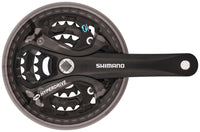 Shimano Acera FC-M361 crankstel 42/32/22 met kettingbladbeschermer zwart – aktuelle Variante