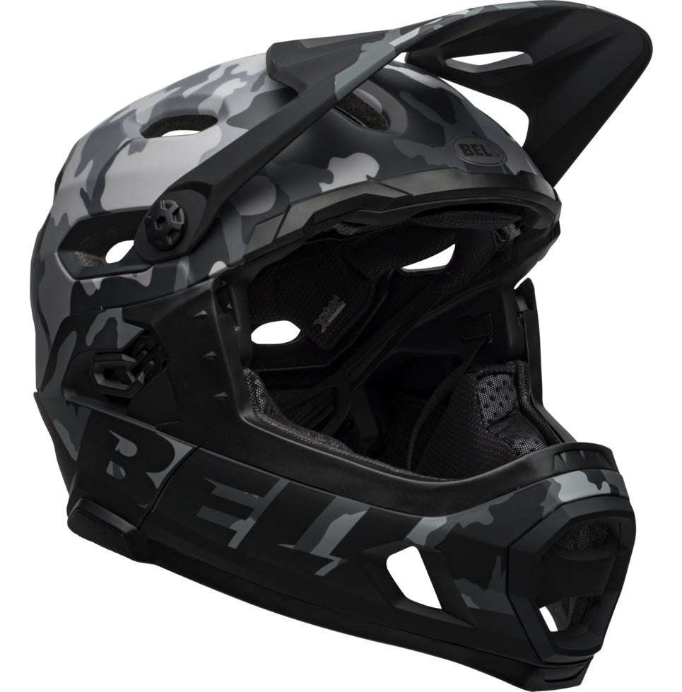 Bell Super DH Mips mat/glanz zwart camo