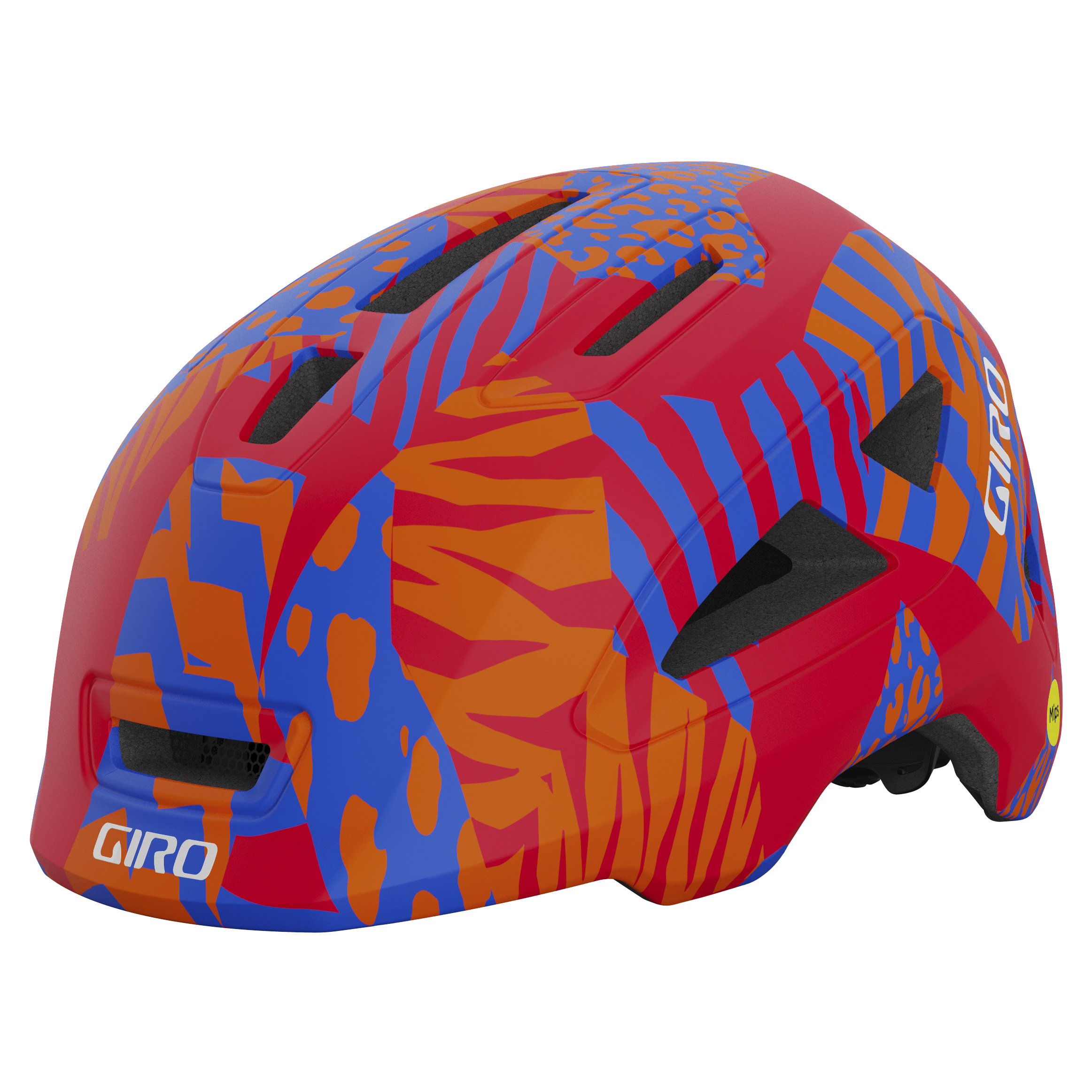 Giro Scamp II helm mat rood animal