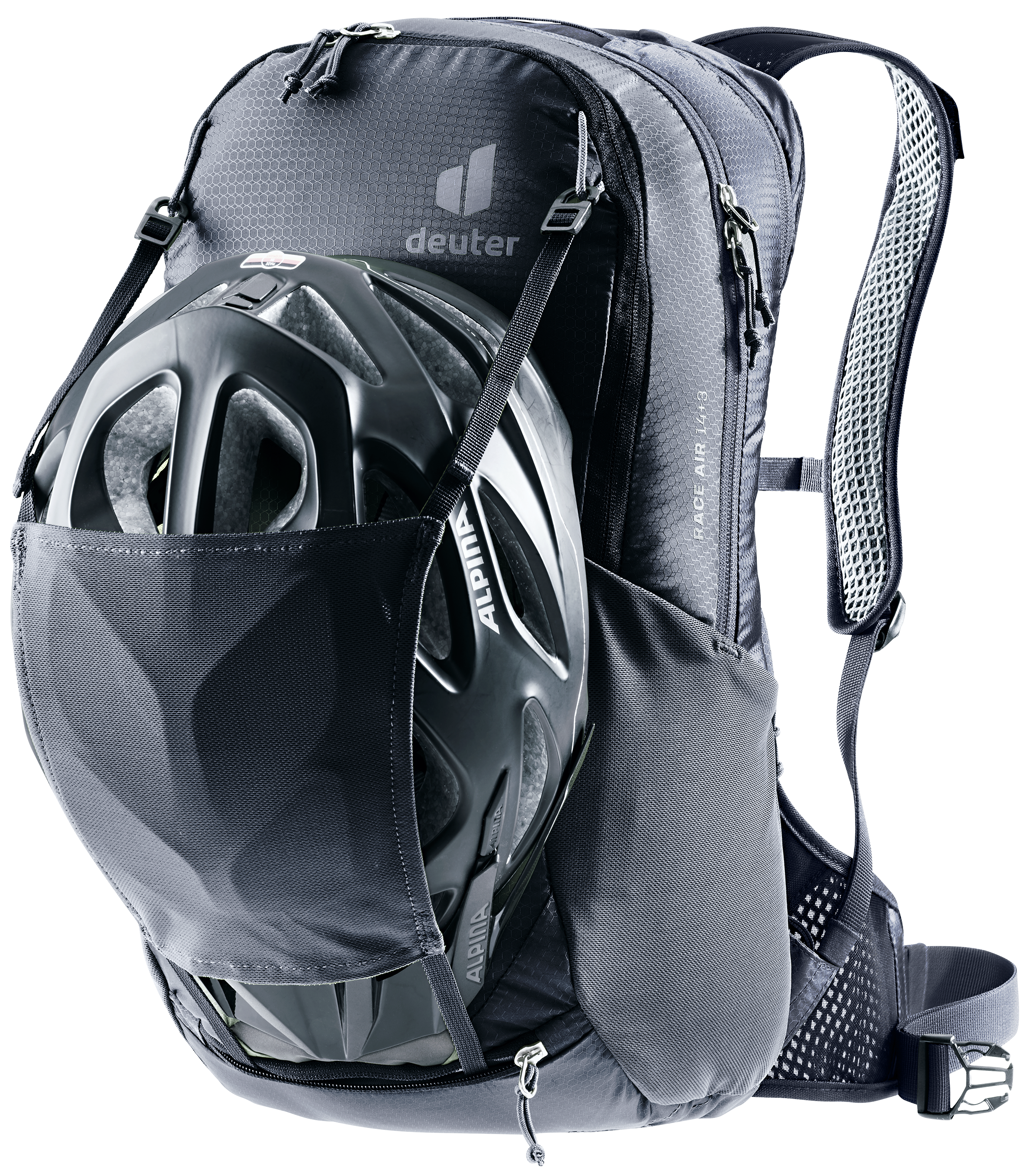 deuter Race Air 14+3 rugzak zwart