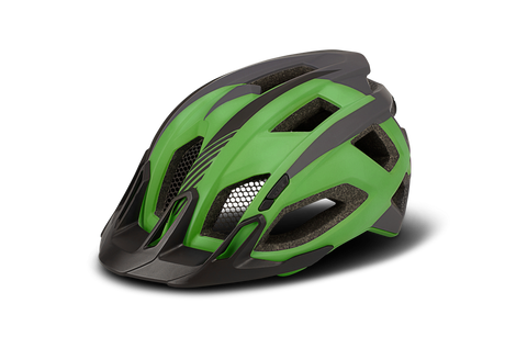 Cube QUEST Helm groen´n´grijs´n´black