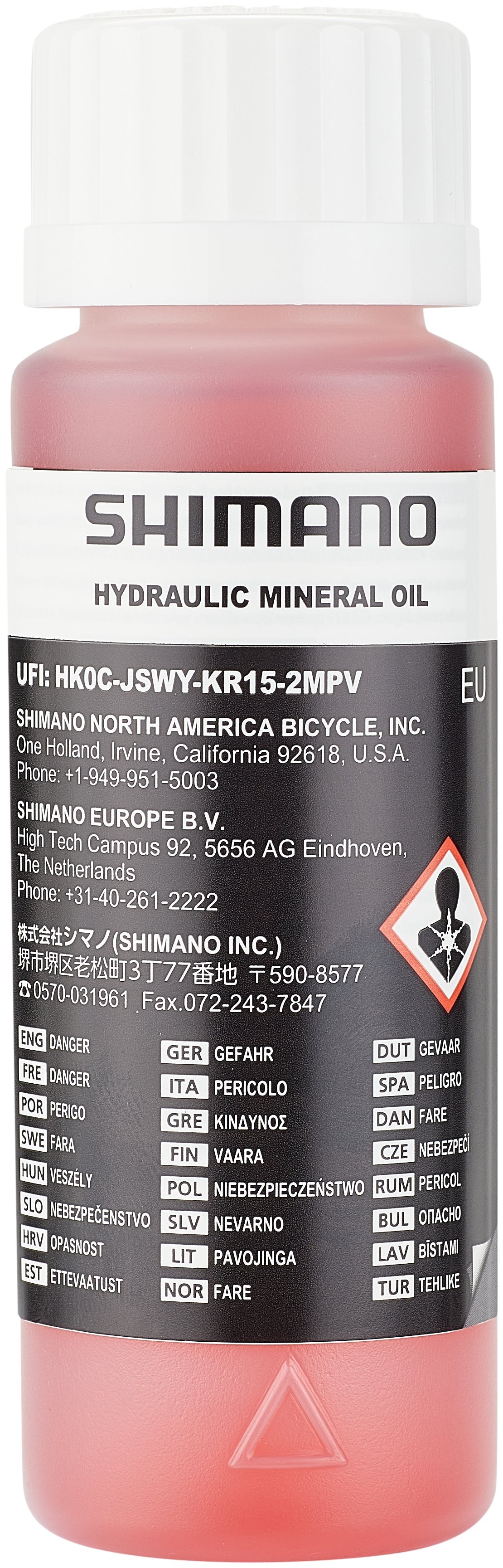 Shimano mineraalolie voor schijfremmen 100ml
