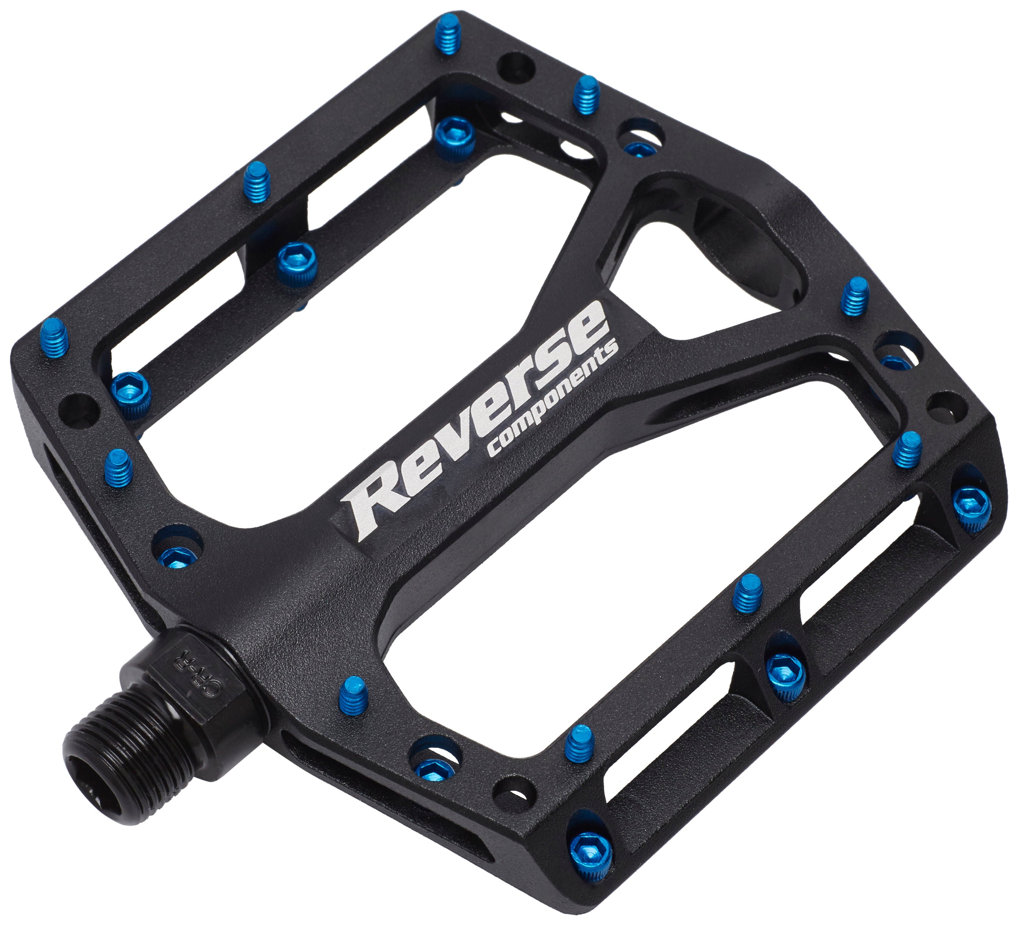 Reverse Black One pedaal zwart/blauw