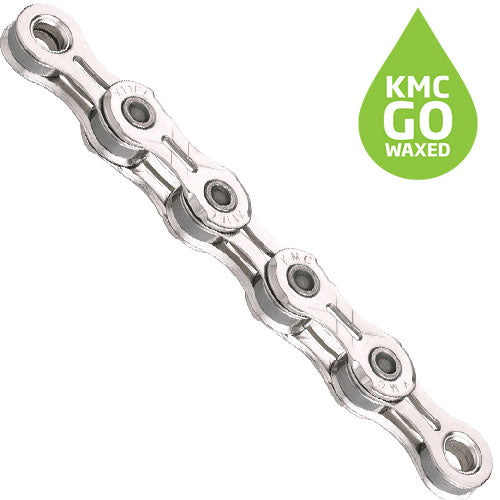KMC X11EL ketting 11-speed 118 schakels gewaxed zilver
