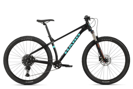 Haro Bikes Double Peak 1 - Matte Black / Teal (2025)