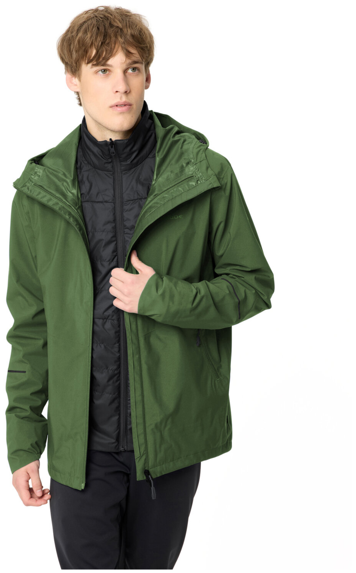 VAUDE Heren Yaras 3in1 Jas II tijm