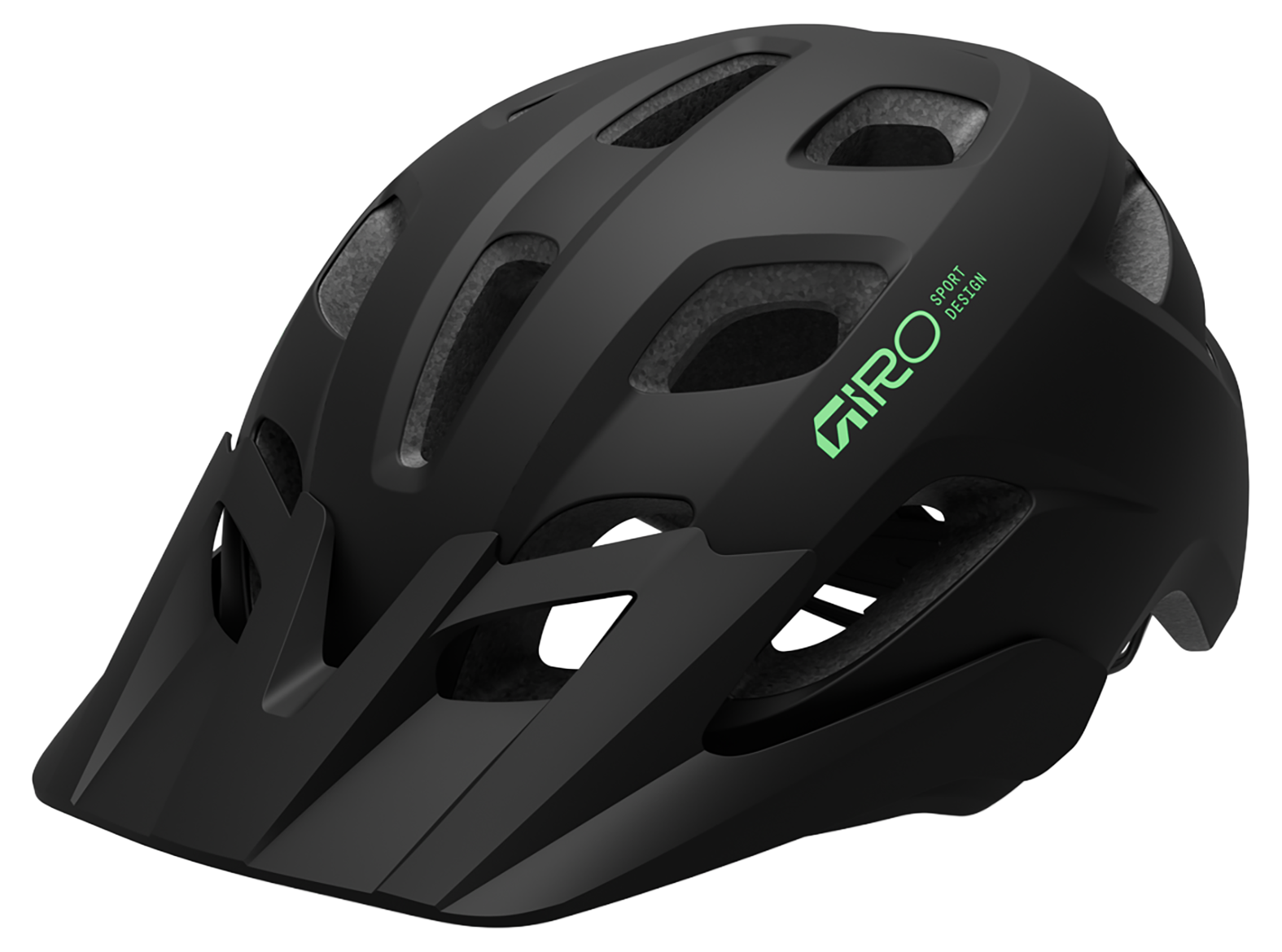Giro Tremor Child kinderhelm mat zwart/groen
