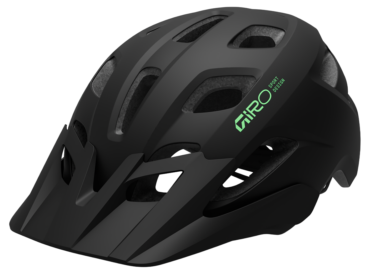 Giro Tremor Child kinderhelm mat zwart/groen