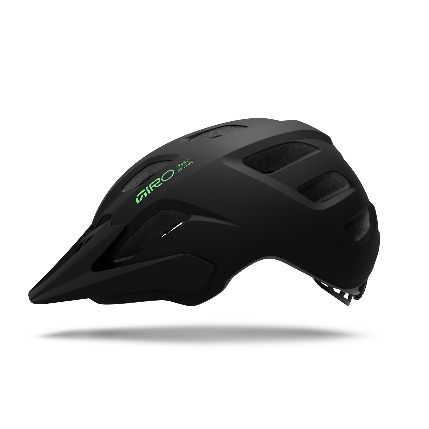 Giro Tremor Child kinderhelm mat zwart/groen