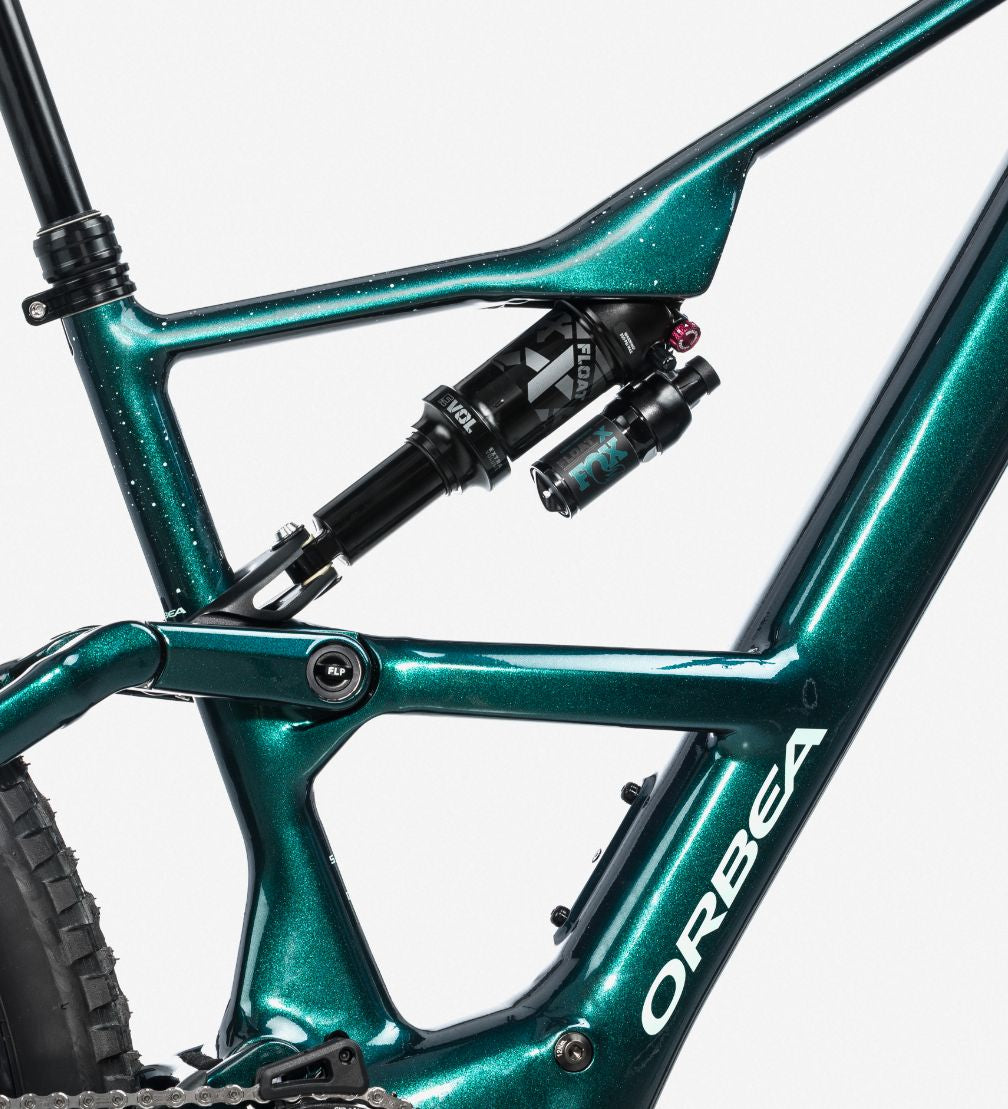 Orbea RISE LT H20 Escape Groen-Spatten IJs Groen Glans (2025)