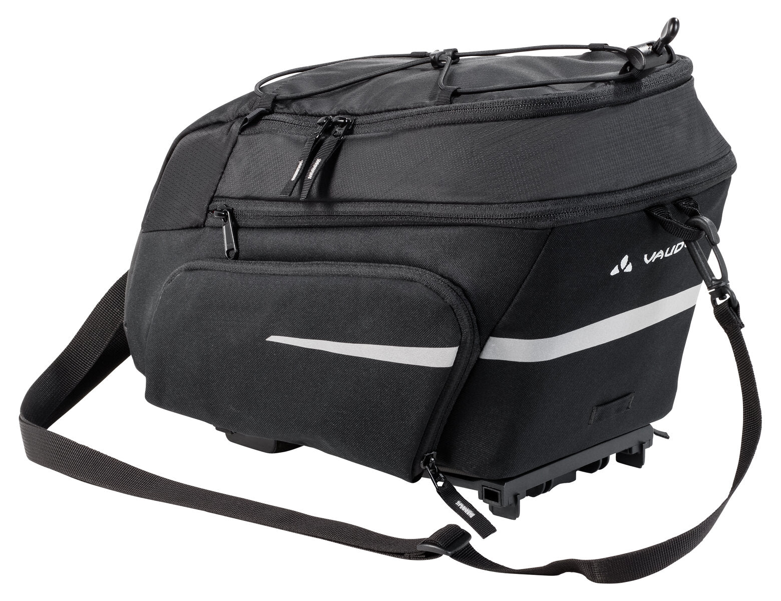 VAUDE Silkroad Plus bagagedragerstas Uniclip zwart
