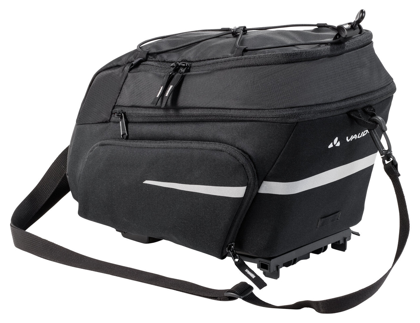 VAUDE Silkroad Plus bagagedragerstas Uniclip zwart
