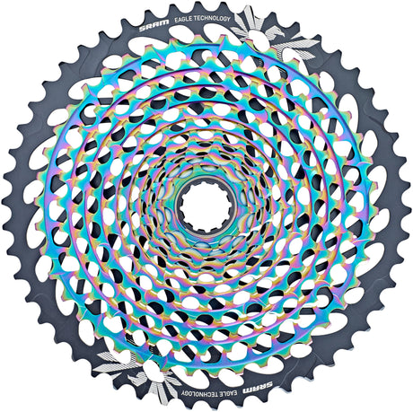 SRAM XG-1299 Eagle cassette 12-speed multicolor/zwart