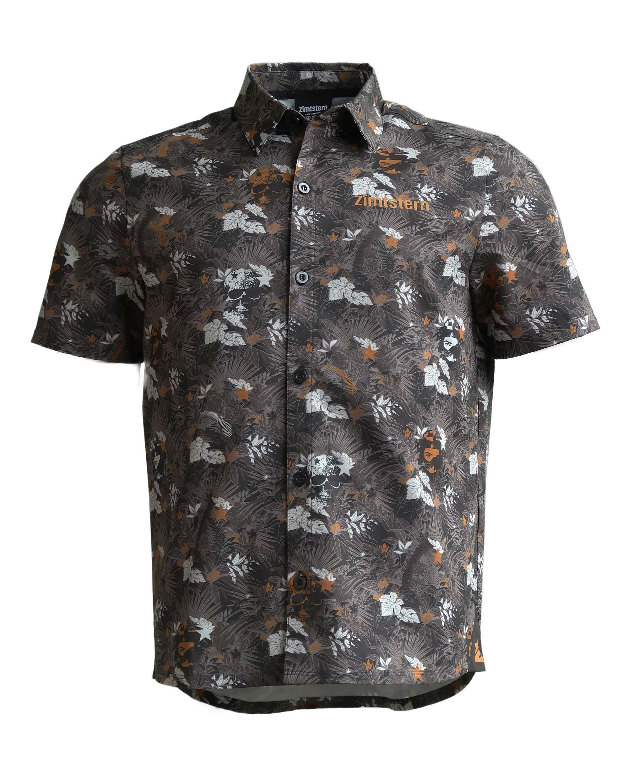 Zimtstern Braapz Riding Shirt SS Heren Pirate Black