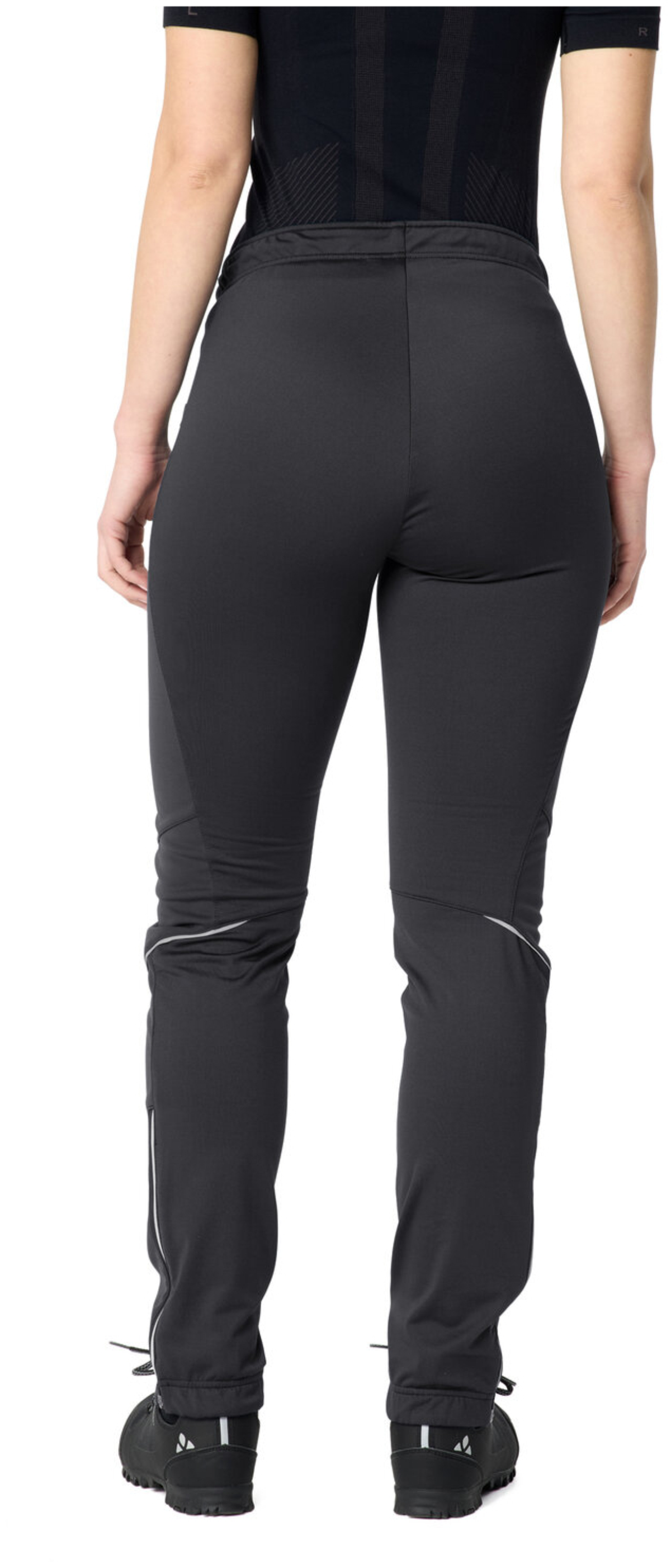 VAUDE Dames Wintry Broek V black/black