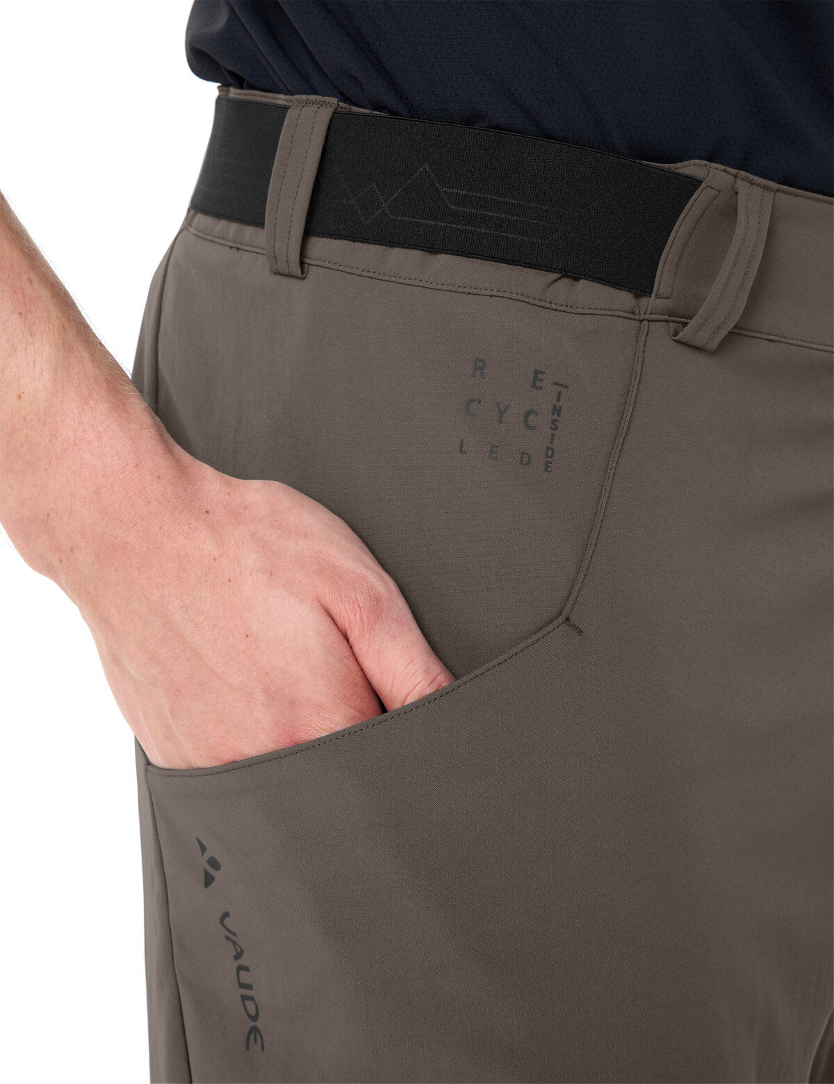 VAUDE Heren Loamer Base Shorts kokosnoot/zwart