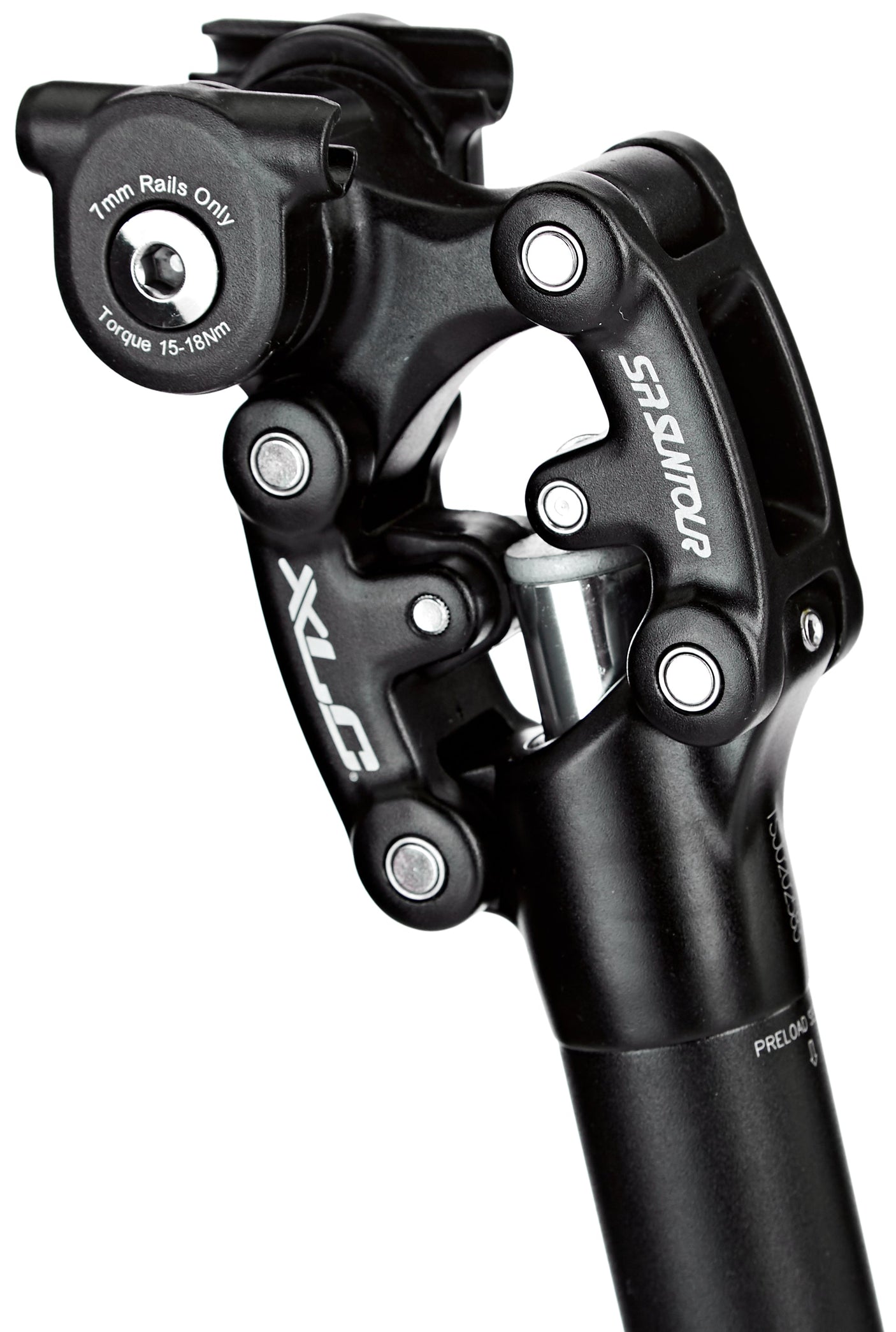 XLC SP-S11 geveerde zadelpen Ø30,9mm zwart