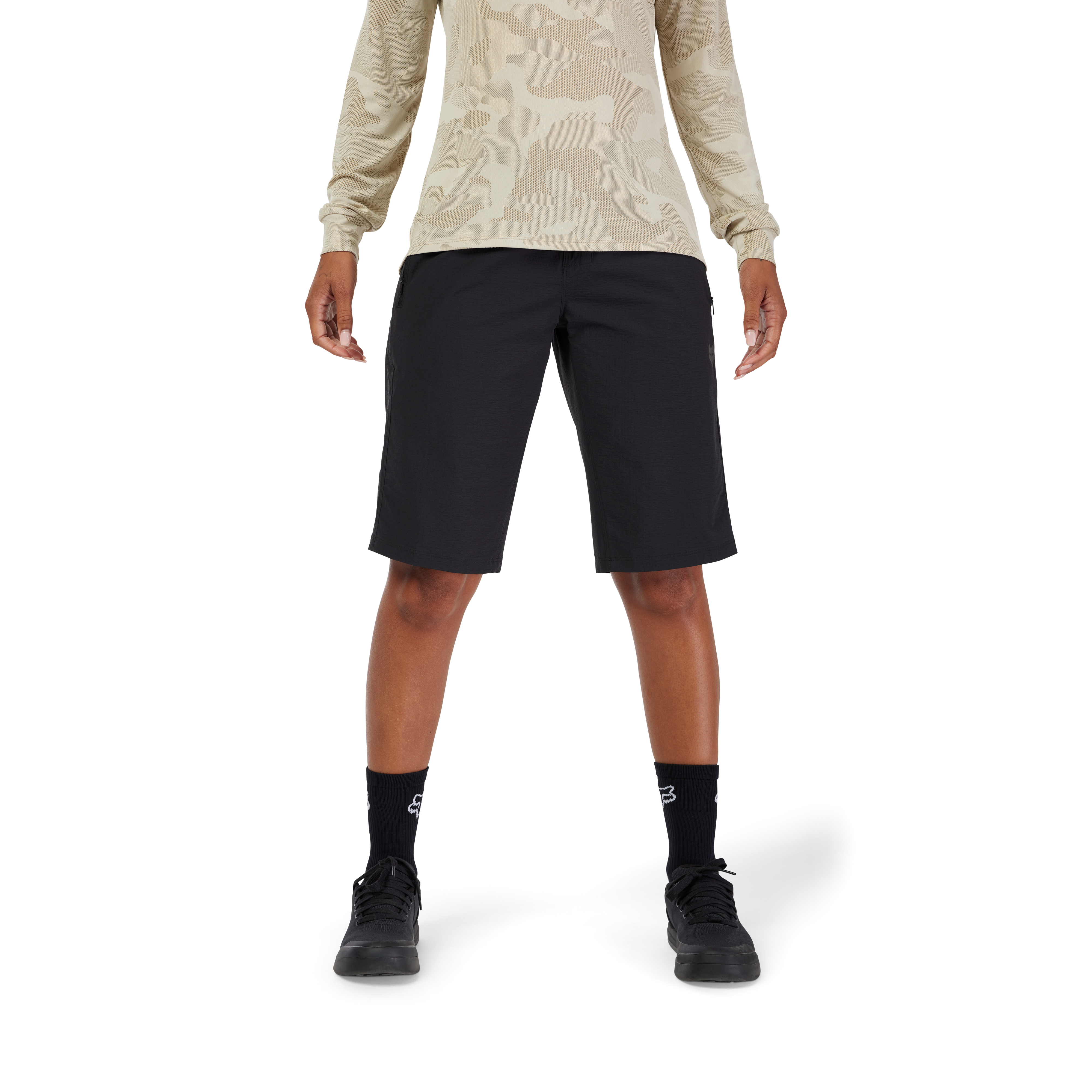 Fox W Ranger Short W Voering Zwart