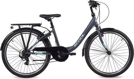 ZZYZX chiX 24-K6 Donkergrijs/Aqua