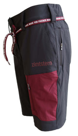 Zimtstern Xalpz Tech Shorts Dames Pirate Black