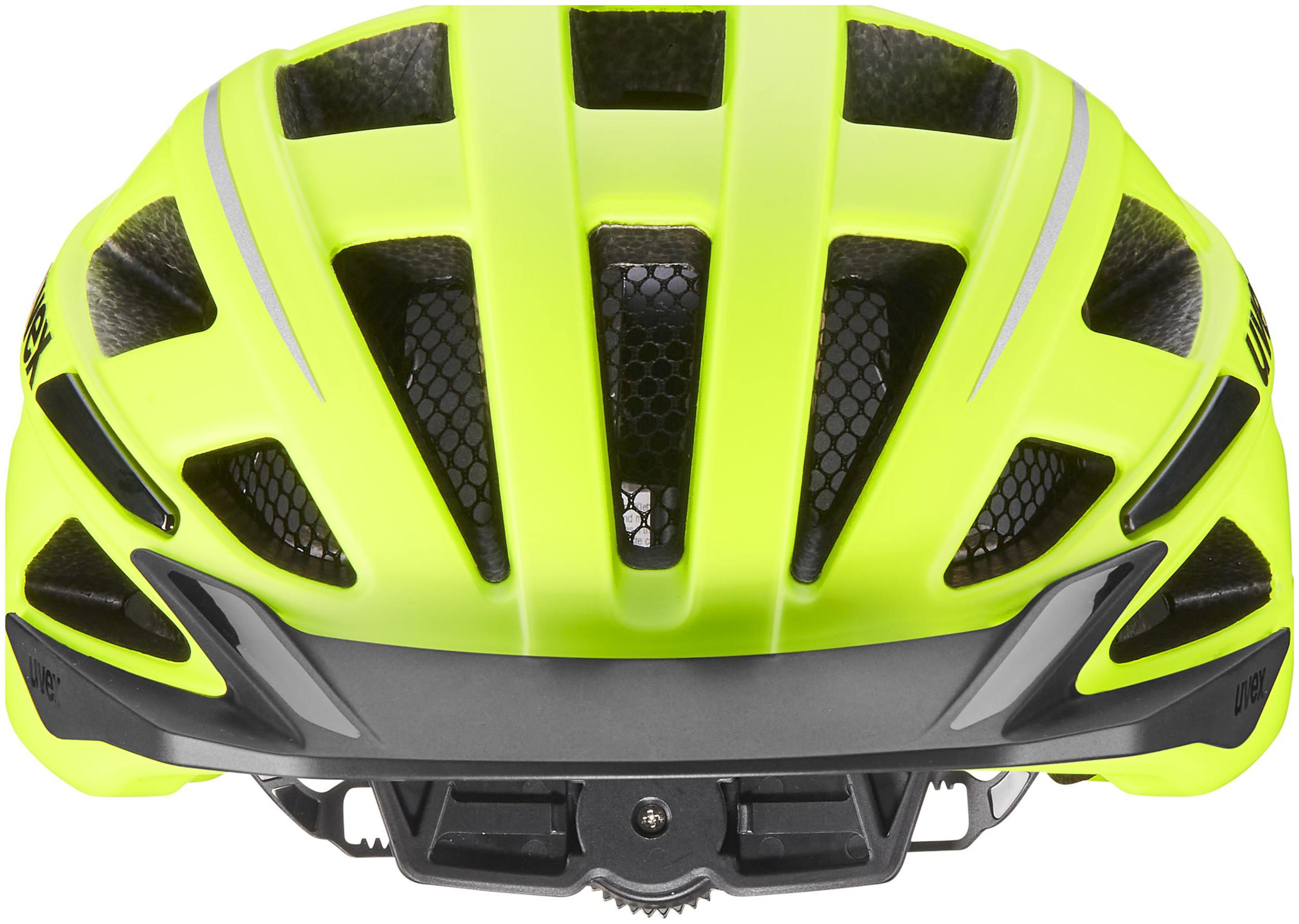 uvex City I-Vo 2 Mips City-helm Neon Geel Mat-Zwart