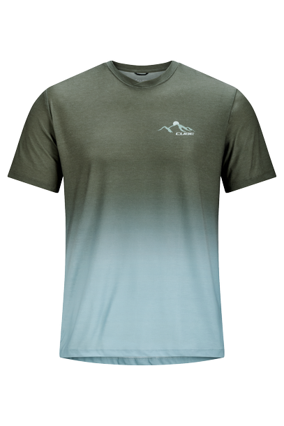 Cube MTB ronde hals jersey Soft Touch korte mouw grijs