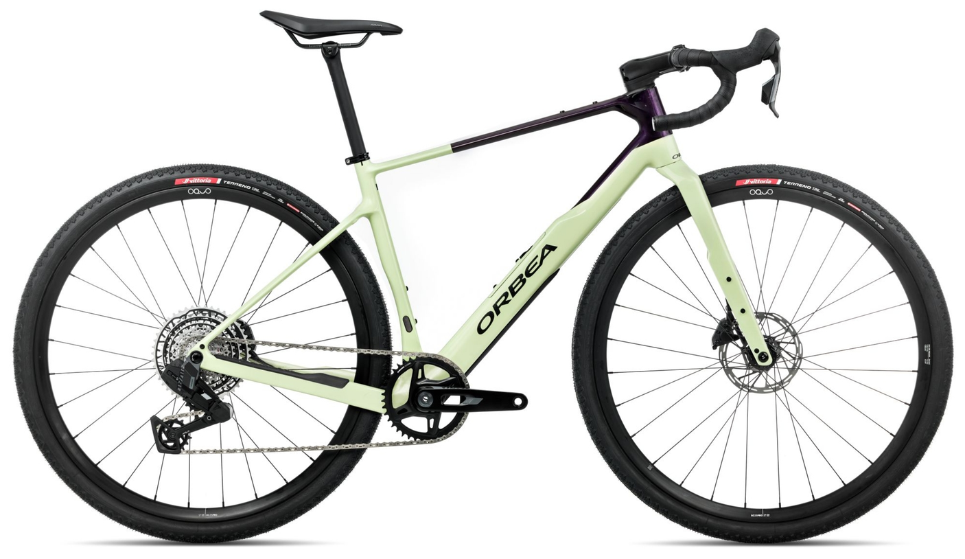 Orbea TERRA M31eTEAM 1X Diamant Acid Gum - Fantasy Purple Carbon View (Gloss) (2026)