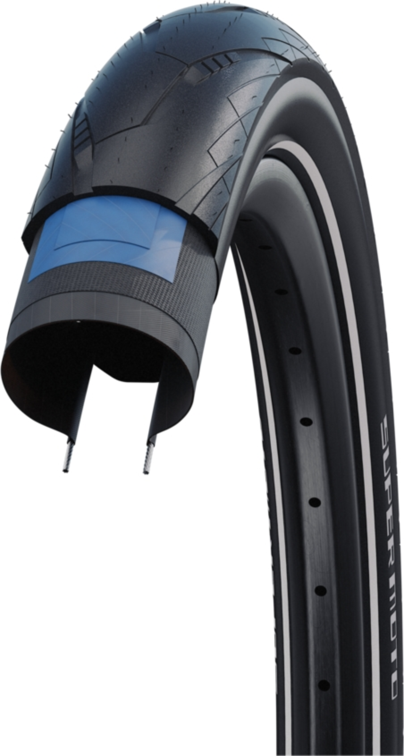 Schwalbe Super Moto Performance DD RaceGuard E-50 Addix 62-584 zwart-reflecterend