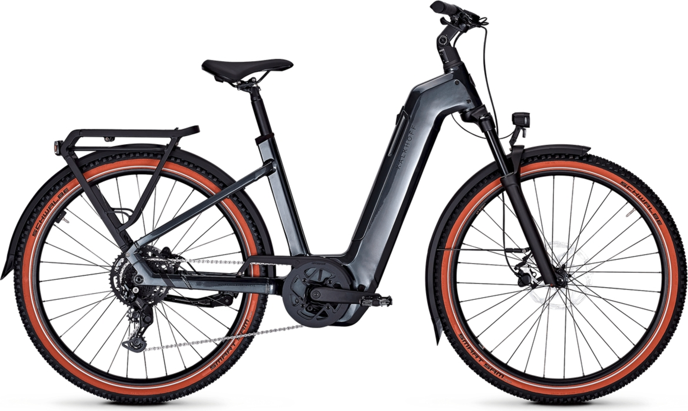 Kalkhoff ENTICE 5 SEASON|2 Wave 800 diamondblack glanzend