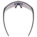 uvex Pace Stage zwart mat/racy rood