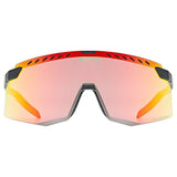 uvex Pace Stage zwart mat/racy rood