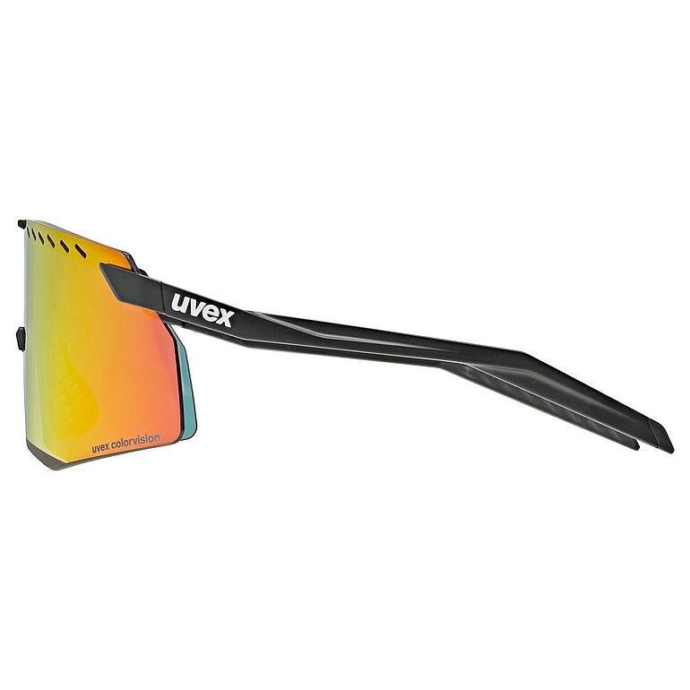 uvex Pace Stage zwart mat/racy rood