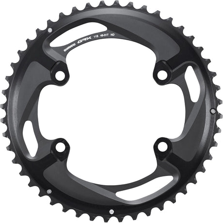 Shimano kettingblad GRX FC-RX810 voor 1- en 2-speed aandrijvingen 48 tanden