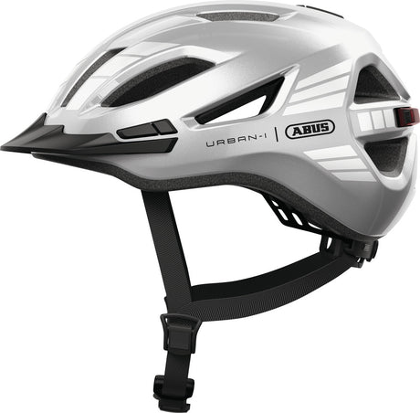 Abus URBAN-I 4.0 Urban Helm signaal zilver