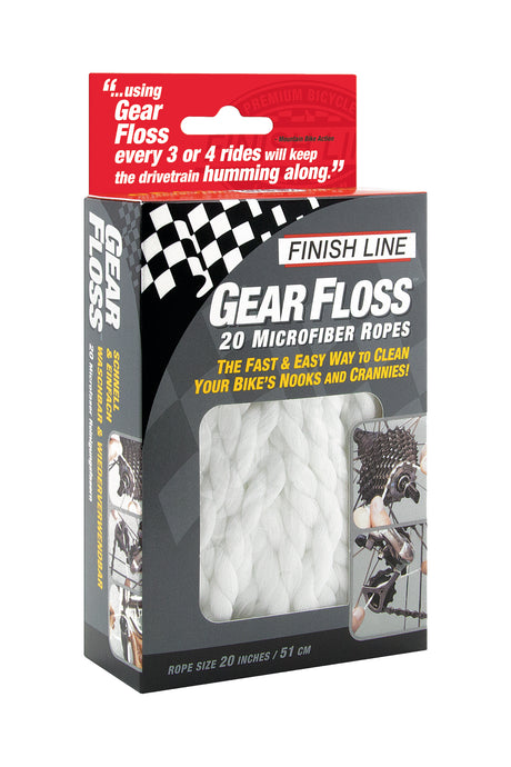 Finish Line Reinigingsdraden Gear Floss (20 stuks)