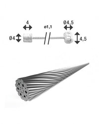 XLC SH-X18 Versnellingsbinnenkabel Ø1,25mm 2250mm – aktuelle Variante