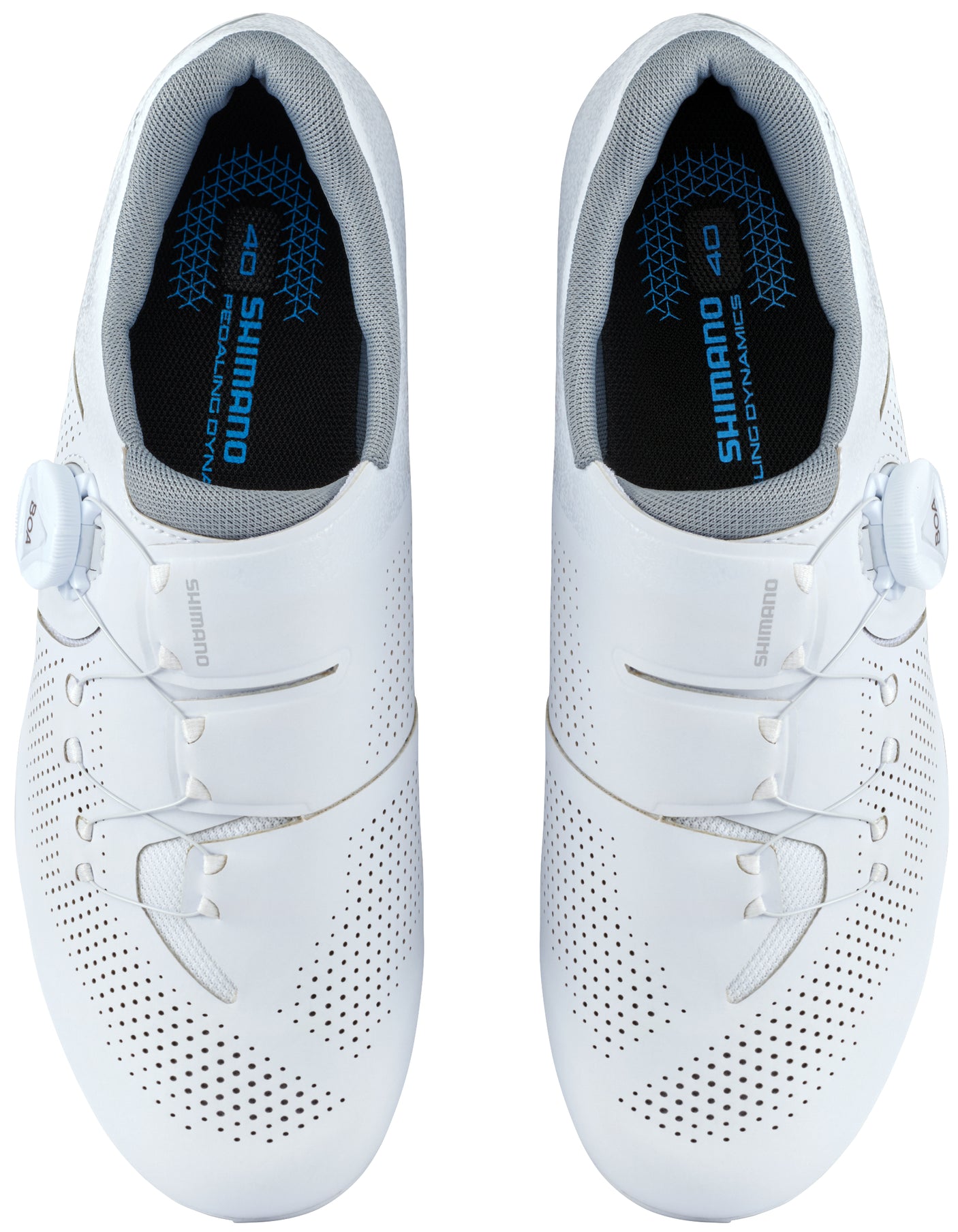 Shimano RC302 racefiets-schoenen breed wit