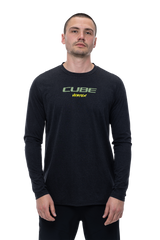 CUBE VERTEX jersey met ronde hals FLOW lange mouw