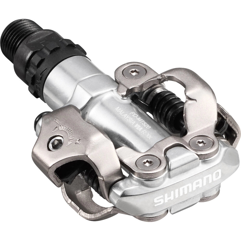 Shimano PD-MT520 SPD pedalen zilver