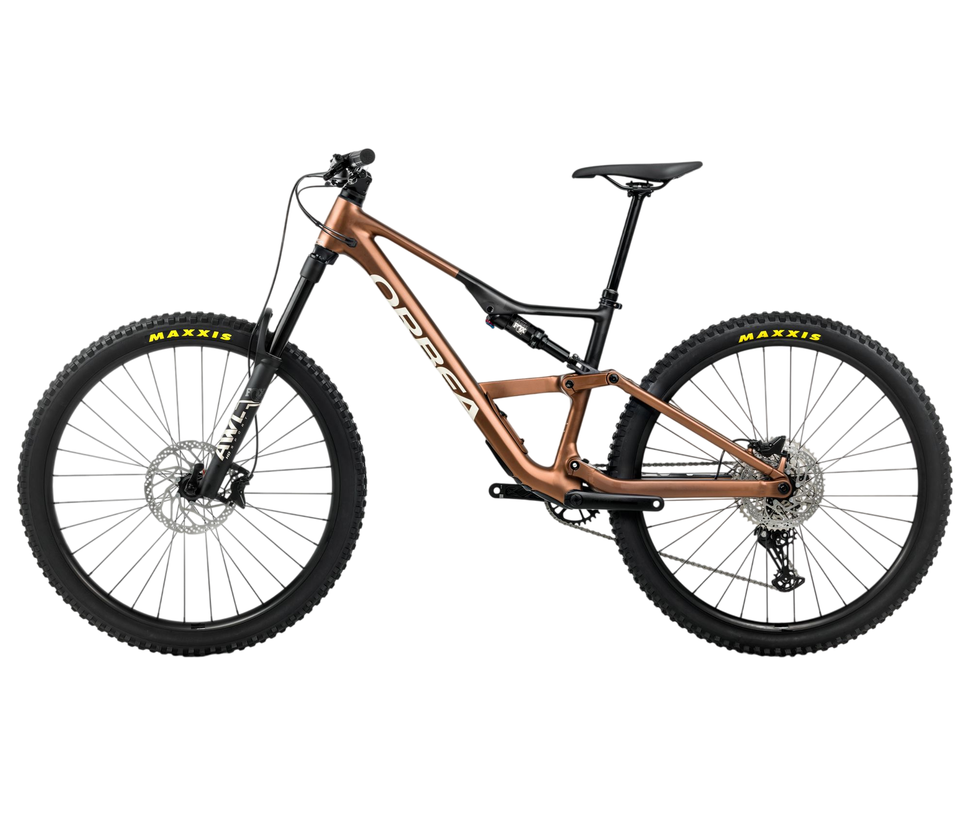 Orbea OCCAM LT H30 Diamant Metallic Kaneel (Mat) - Zwart (Glans) (2026)