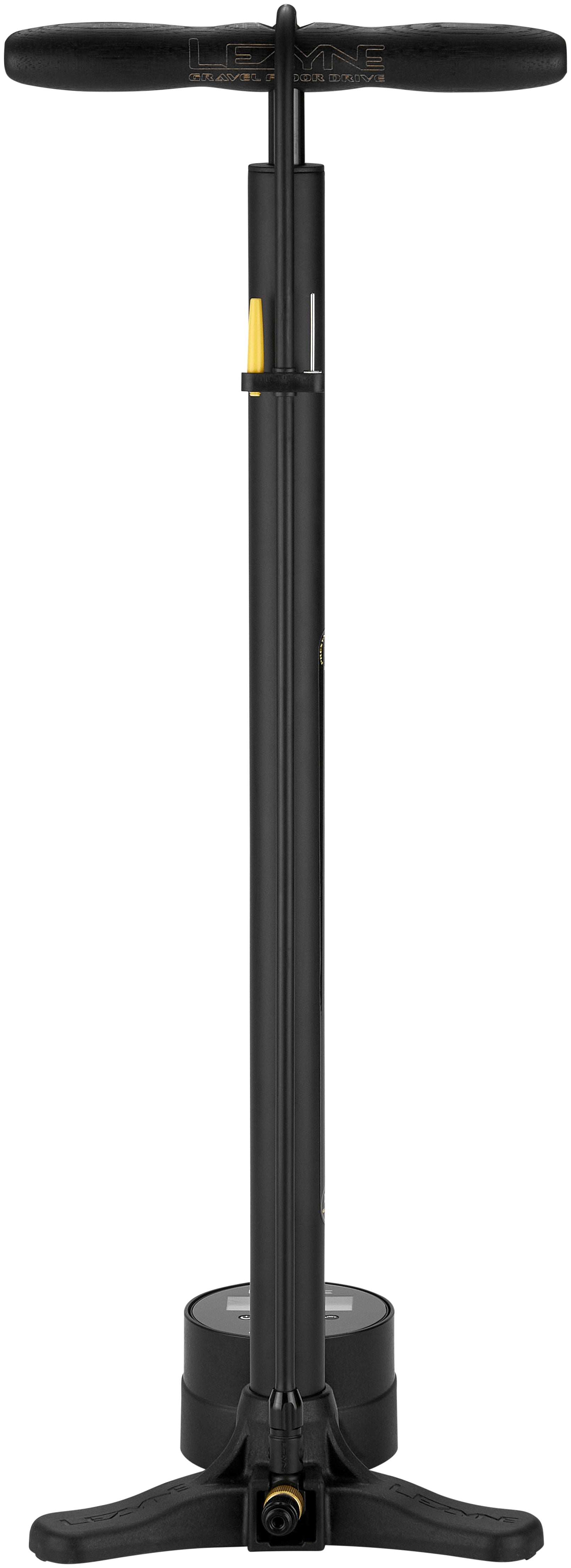Lezyne Gravel Digital Drive vloerpomp zwart