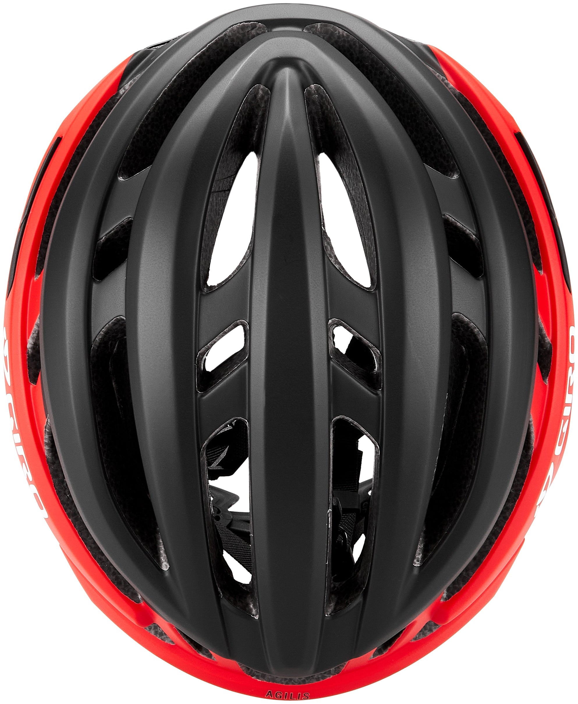 Giro AGILIS helm mat zwart/fel rood