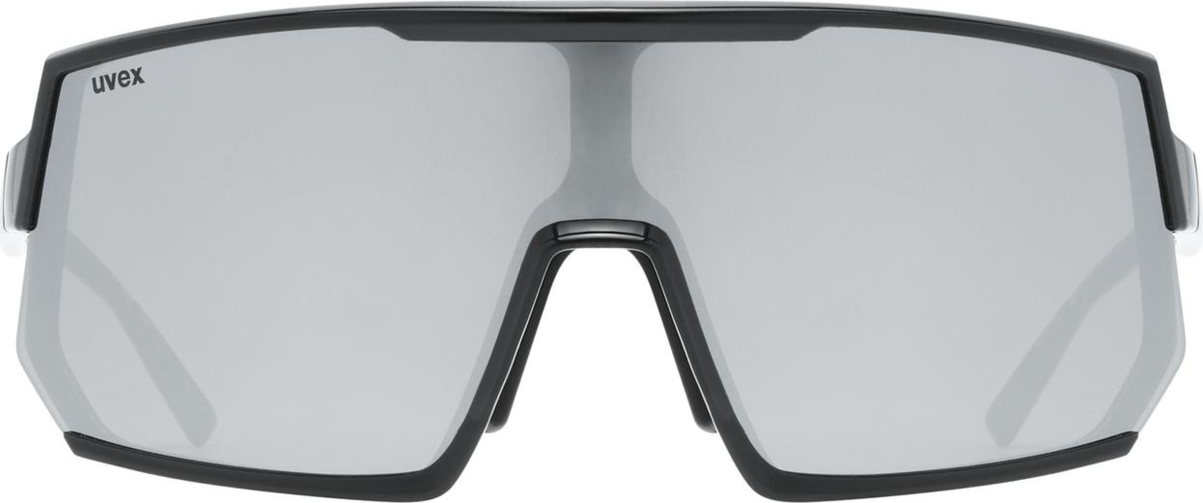 uvex Sportstyle 235 fietsbril Zwart / Spiegel Zilver