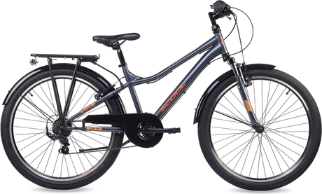 S'cool troX 26-K6 Donkergrijs/Oranje